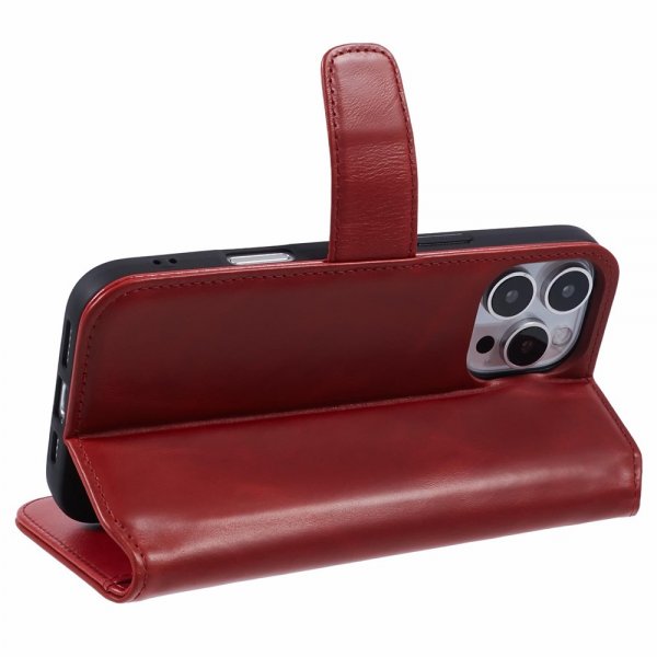 iPhone 16 Pro Max Etui Essential Leather Poppy Red