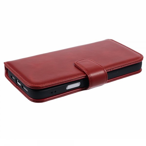 iPhone 16 Pro Max Etui Essential Leather Poppy Red