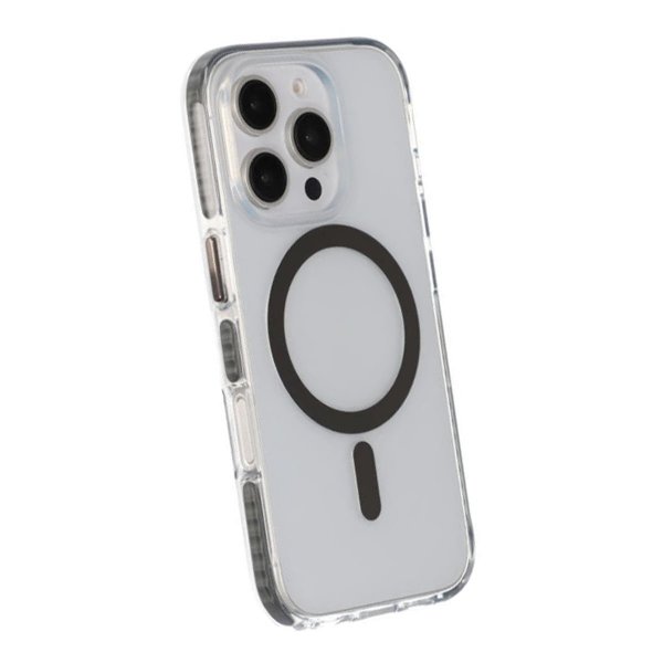 iPhone 16 Pro Max Deksel Støtsikker MagSafe Grå