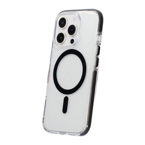 iPhone 16 Pro Max Deksel Støtsikker MagSafe Svart