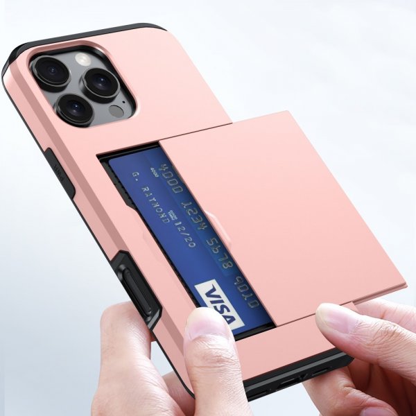 iPhone 16 Pro Max Deksel Card Slide Grå