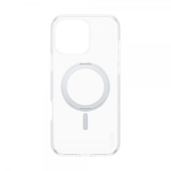 iPhone 16 Pro Max Deksel Kickstand MagSafe Sølv