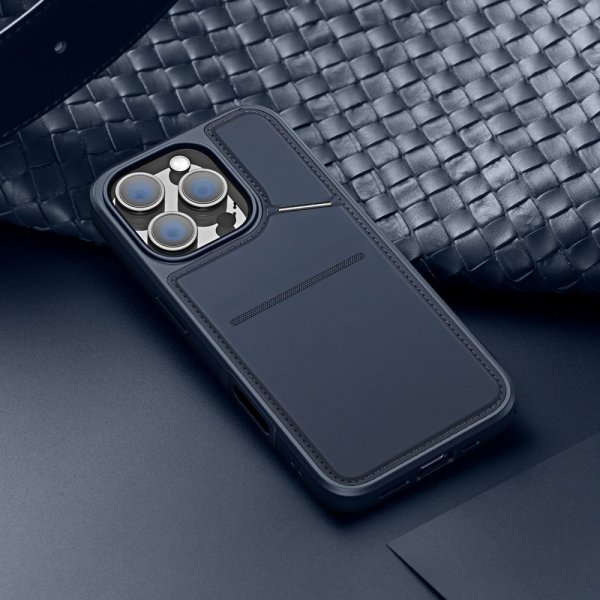 iPhone 16 Pro Max Deksel Rafi II Series MagSafe Blå