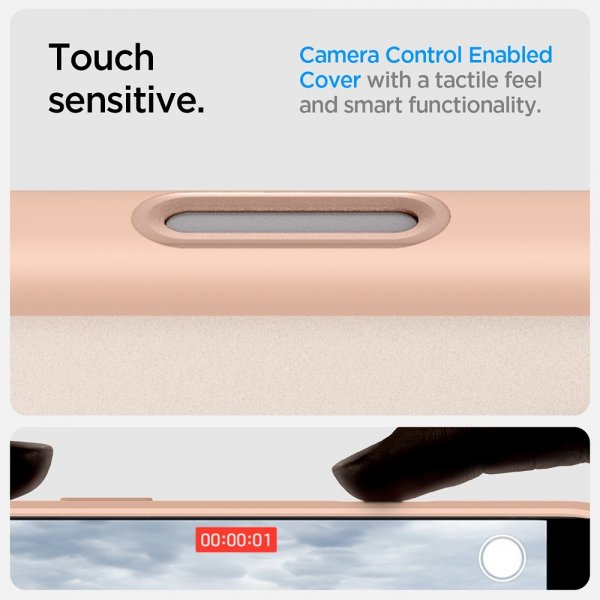 iPhone 16 Pro Deksel Ultra Hybrid T MagFit Frost Rose Titanium