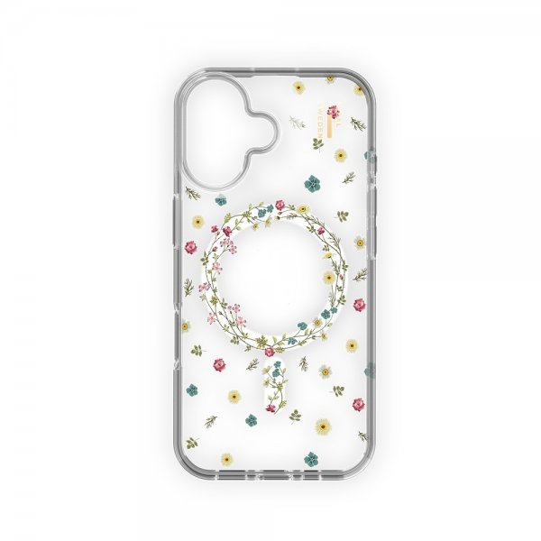 iPhone 16 Deksel Clear Case MagSafe Petite Floral