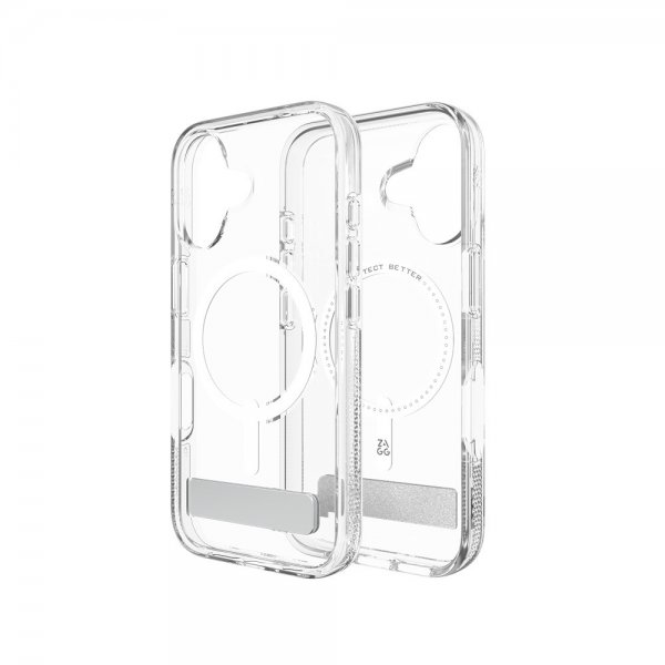 iPhone 16 Deksel Crystal Palace Snap Kickstand Transparent
