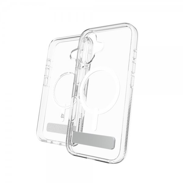 iPhone 16 Deksel Crystal Palace Snap Kickstand Transparent