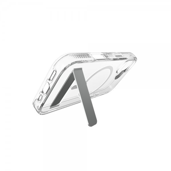 iPhone 16 Deksel Crystal Palace Snap Kickstand Transparent