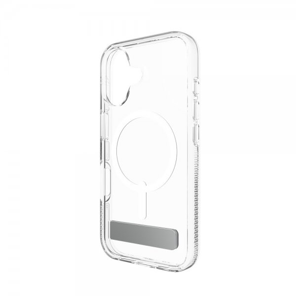iPhone 16 Deksel Crystal Palace Snap Kickstand Transparent