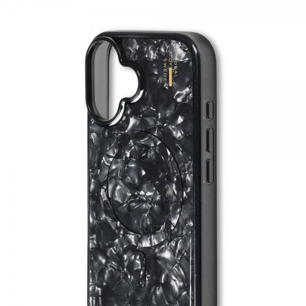 iPhone 16 Deksel Pearlised Case MagSafe Svart