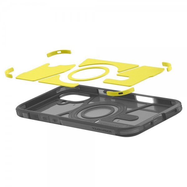 iPhone 16 Deksel Tough Armor MagFit Frost Black