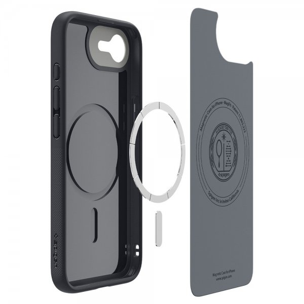 iPhone 16e/17e Deksel Nano Pop MagFit Black Sesame