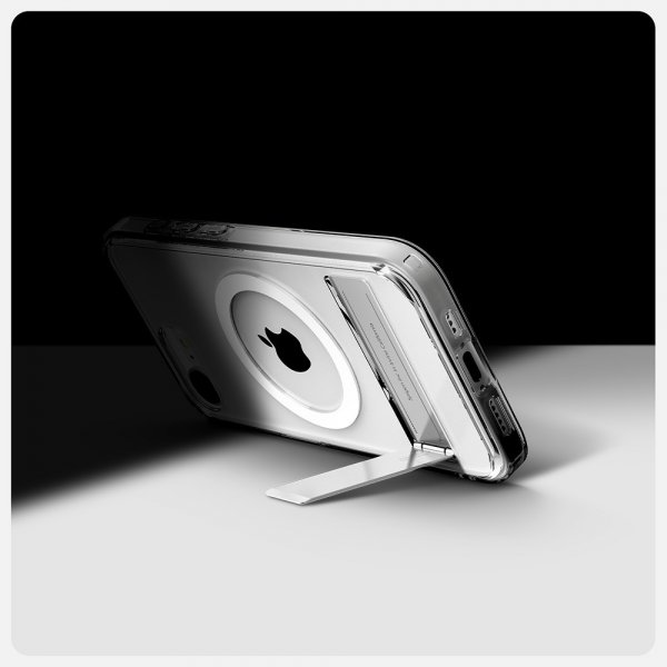 iPhone 16e/17e Deksel Ultra Hybrid S MagFit Clear White