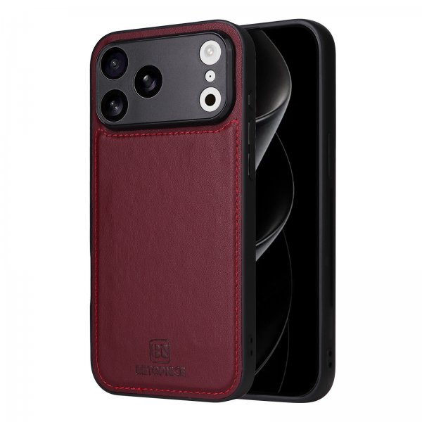 iPhone 17 Pro Max Etui Avtagbart Deksel 005 Rød