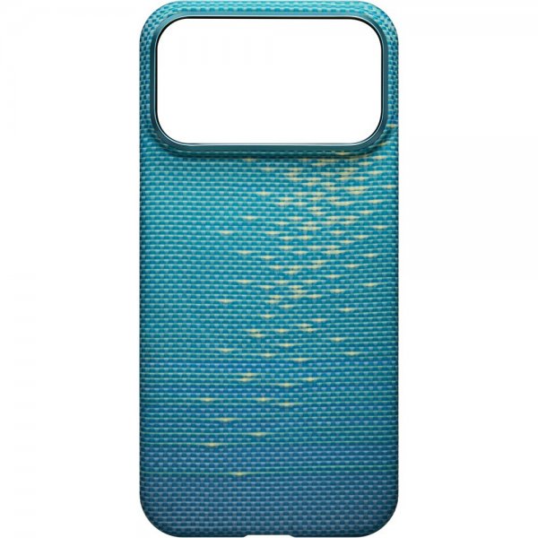 iPhone 17 Pro Max Deksel Edge Lucid Blue