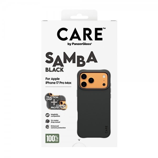 iPhone 17 Pro Max Deksel Samba MagSafe Svart