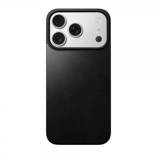 iPhone 17 Pro Skin Mag Leather Back Svart