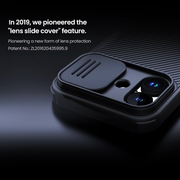 iPhone 17 Deksel CamShield Pro Svart