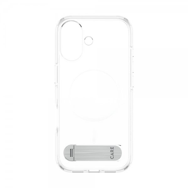 iPhone 17 Deksel Kickstand MagSafe Transparent