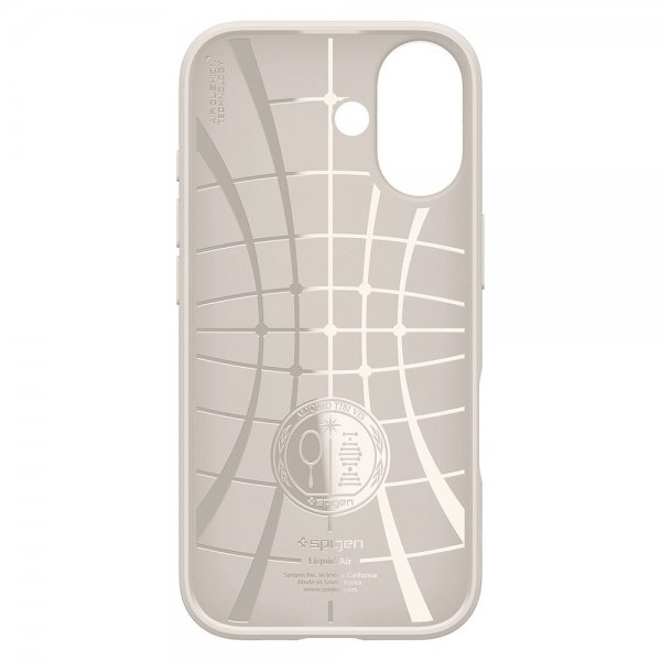 iPhone 17 Deksel Liquid Air Natural Titanium