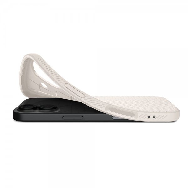 iPhone 17 Deksel Liquid Air Natural Titanium