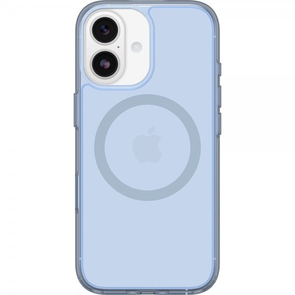 iPhone 17 Deksel Symmetry Clear MagSafe Blue Bliss