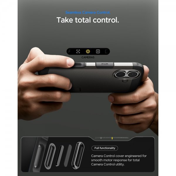 iPhone 17 Deksel Tough Armor T MagFit Gunmetal