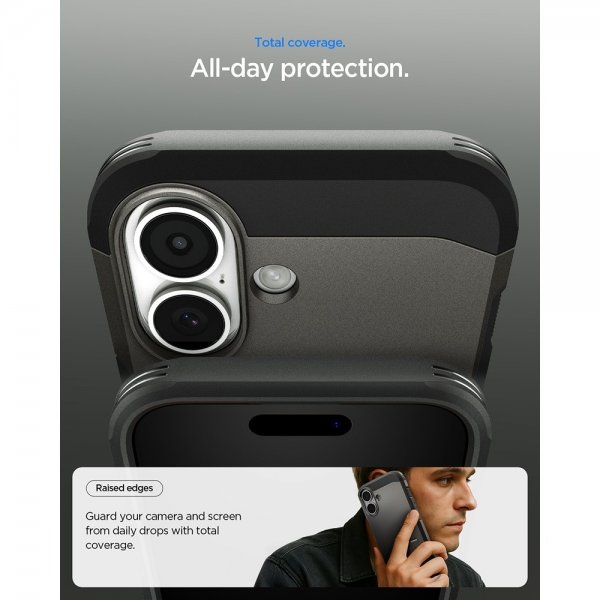 iPhone 17 Deksel Tough Armor T MagFit Gunmetal