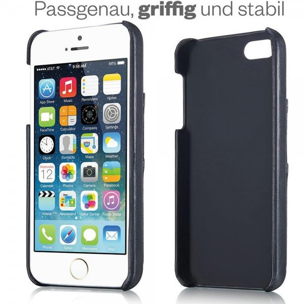 iPhone 5/5S/SE 2016 Deksel Tokyo Svart