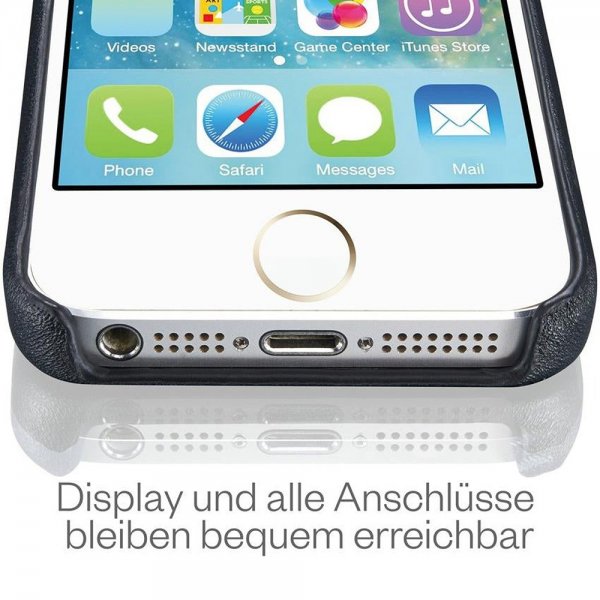 iPhone 5/5S/SE 2016 Deksel Tokyo Svart