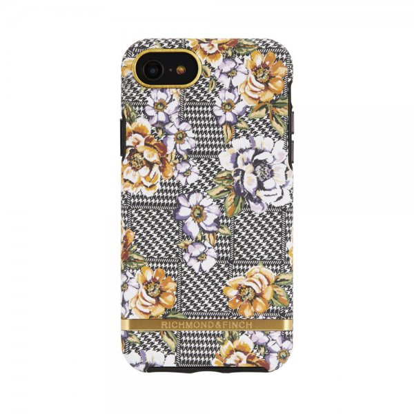 iPhone 6/6S/7/8/SE Deksel Floral Tweed