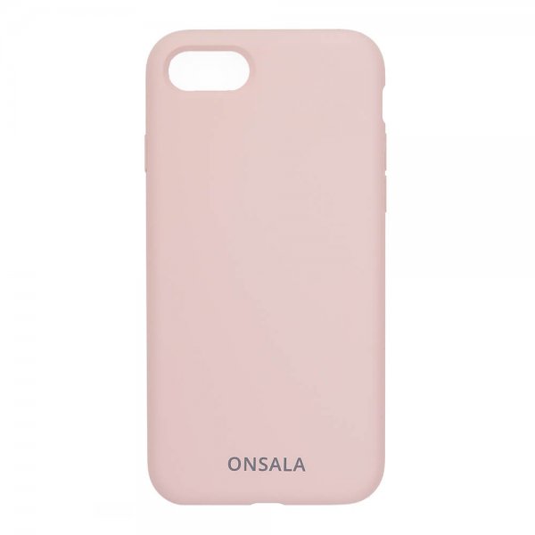 iPhone 6/6S/7/8/SE Deksel Silikon Sand Pink