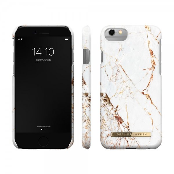 iPhone 6/6S/7/8/SE Deksel Fashion Case Carrara Gold