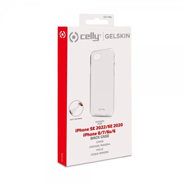 iPhone 6/6S/7/8/SE Deksel GELSKIN Klar