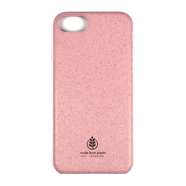 iPhone 6/6S/7/8/SE 2020 Deksel Made from Plants Soft Pink