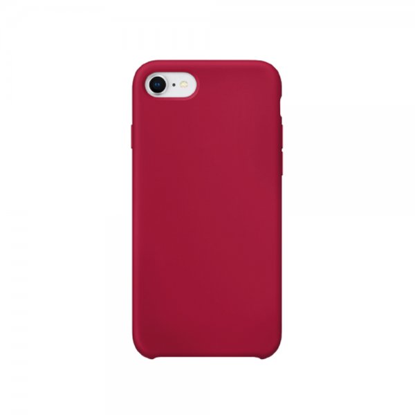 iPhone 7/8/SE Deksel Silikoni Case Rød