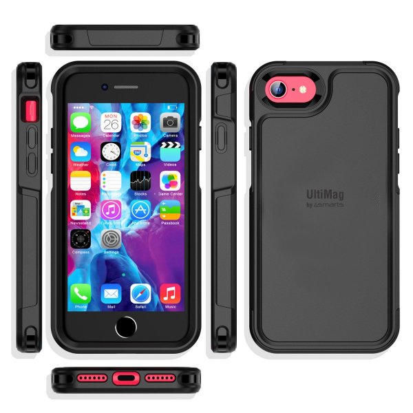 iPhone 7/8/SE Deksel Defend Case MagSafe Svart