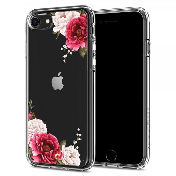 iPhone 7/8/SE 2020 Deksel Red Floral
