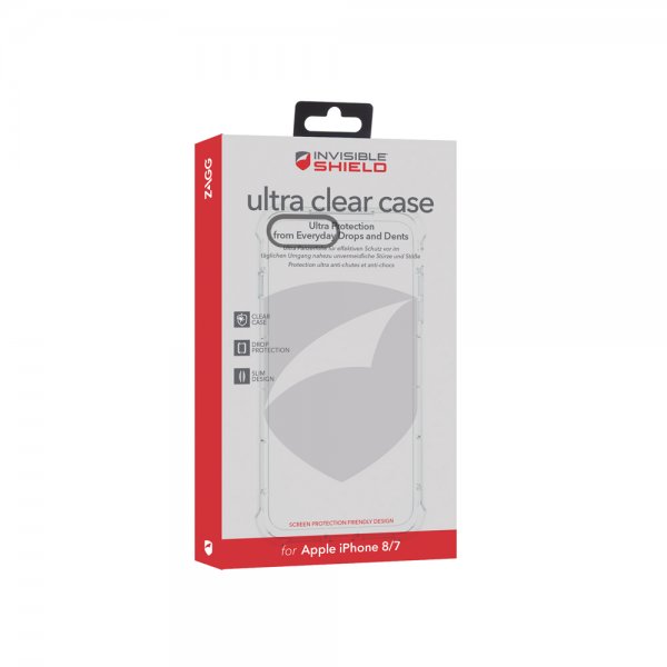 iPhone 7/8/SE Deksel Ultra Clear Protective Case Klar Transparent