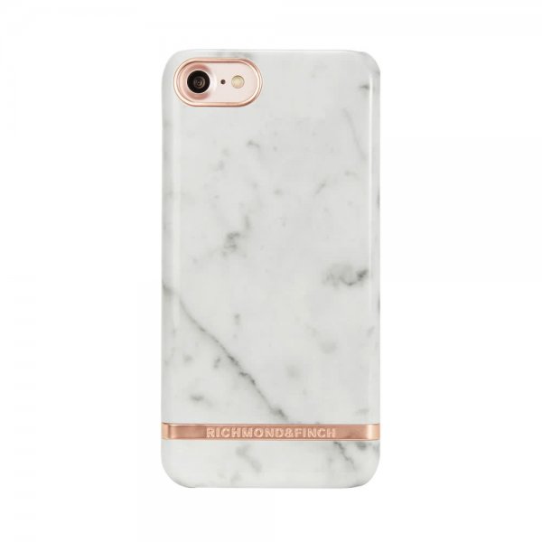 iPhone 6/6S/7/8/SE Deksel White Marble