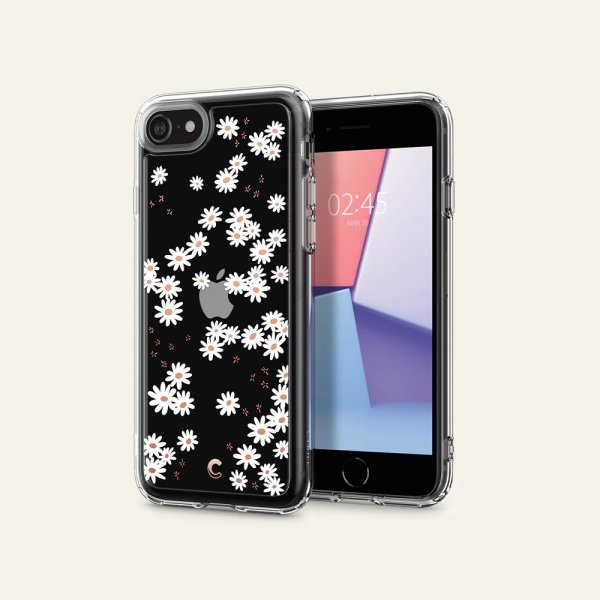 iPhone 7/8/SE Skal Cecile White Daisy