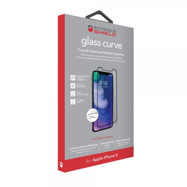 iPhone X/XS/11 Pro Skjermbeskytter InvisibleShield Glass Curve