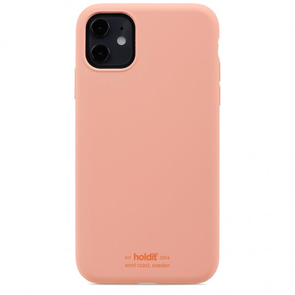iPhone 11 Deksel Silikon Pink Peach