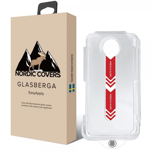 iPhone Xr/iPhone 11 Skjermbeskytter Glasberga EasyApply