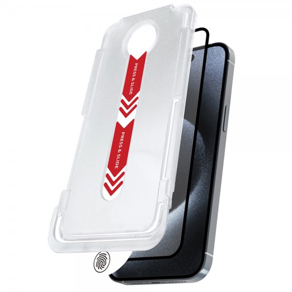 iPhone Xr/iPhone 11 Skjermbeskytter Glasberga EasyApply