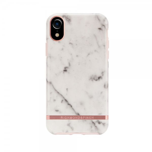 iPhone Xr Deksel White Marble