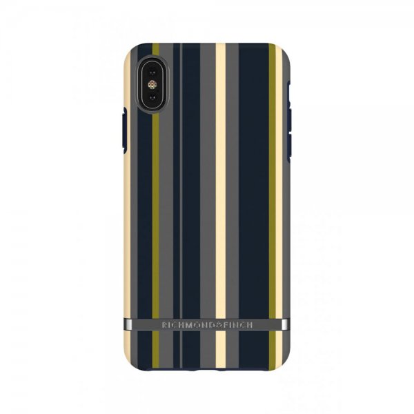 iPhone Xs Max Deksel Navy Stripes
