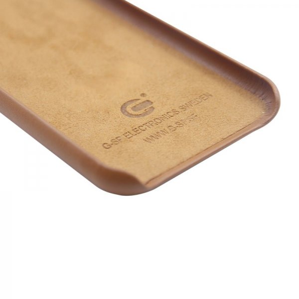 iPhone X/iPhone Xs Deksel Lær Brun