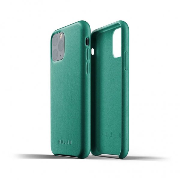 iPhone 11 Pro Deksel Full Leather Case Alpine Green