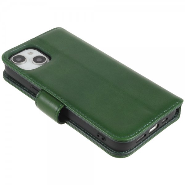 iPhone 14 Plus Etui Essential Leather Juniper Green